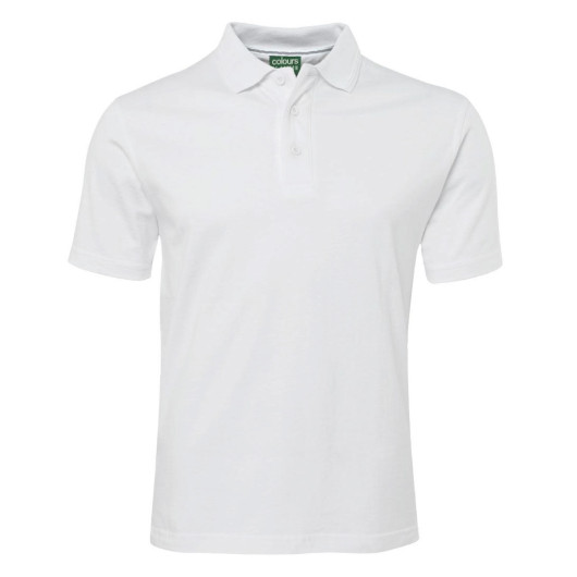 Jersey Cotton Polos White